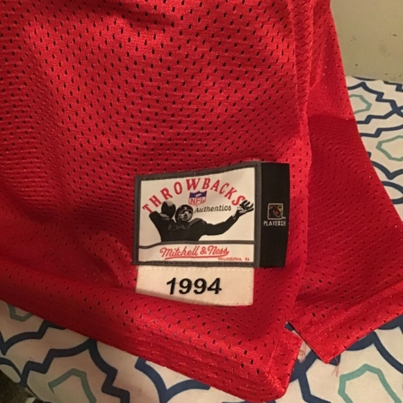 🙈#208, Mitchell & Ness, Primetime, Sanders throwback 49ers Jersey, great cond🔥 - Picture 2 of 7